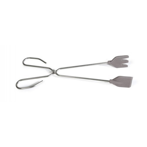 PINZA IMF INOX CON PALA DE SILICONA 30CMS